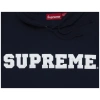 Supreme Collegiate Hooded Sweatshirt Navy - obrazek 2