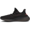 Yeezy Boost 350 V2 Core Black Red "Redstripe" - obrazek 2