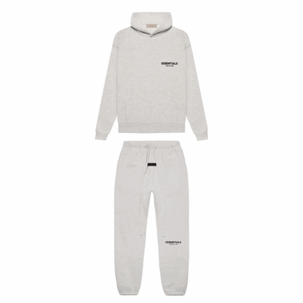 Fear of God Essentials Long Set Light Oatmeal