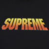 Supreme Gradient Hooded Black - obrazek 2