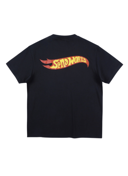 Synaworld Hot Wheels Tee Black