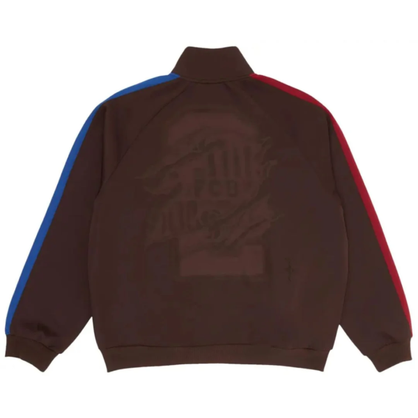 Nike FC Barcelona x Cactus Jack Retro Zip Anthem Jacket Brown
