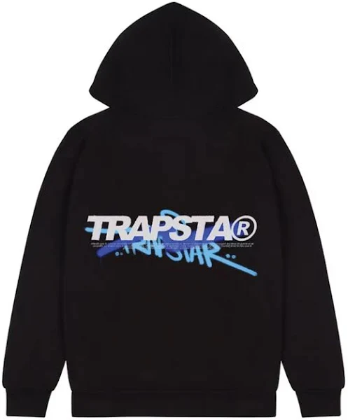 Trapstar Trespass Hoodie Black Blue