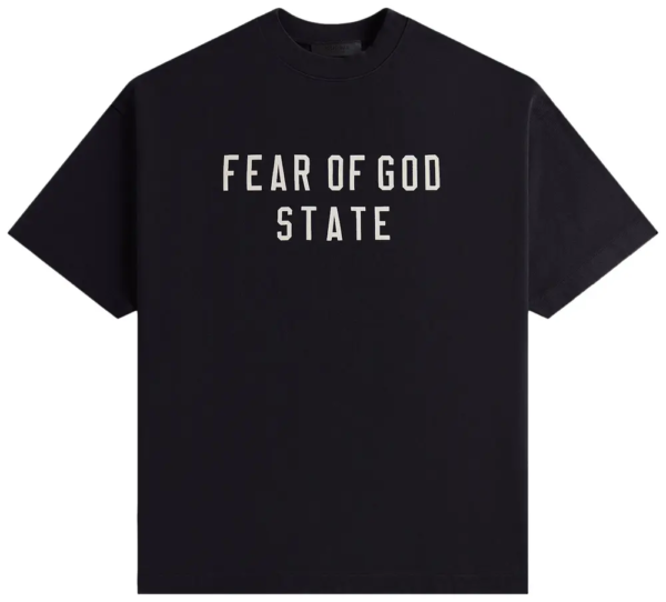 Fear of God Essentials Heavy Crewneck Tee Black