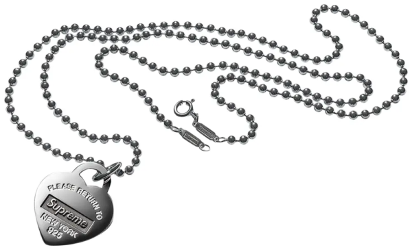 Supreme Tiffany & Co. Return to Tiffany Heart Tag Pendant Silver