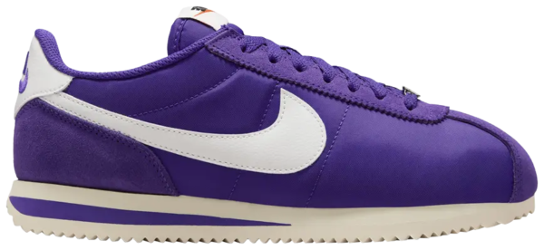 Nike Cortez Textile Field Purple Alabaster Safety Orange Summit White