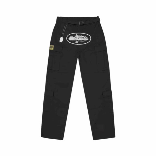 Corteiz 5 Starz Special Edition Guerillaz Cargo – Black/White