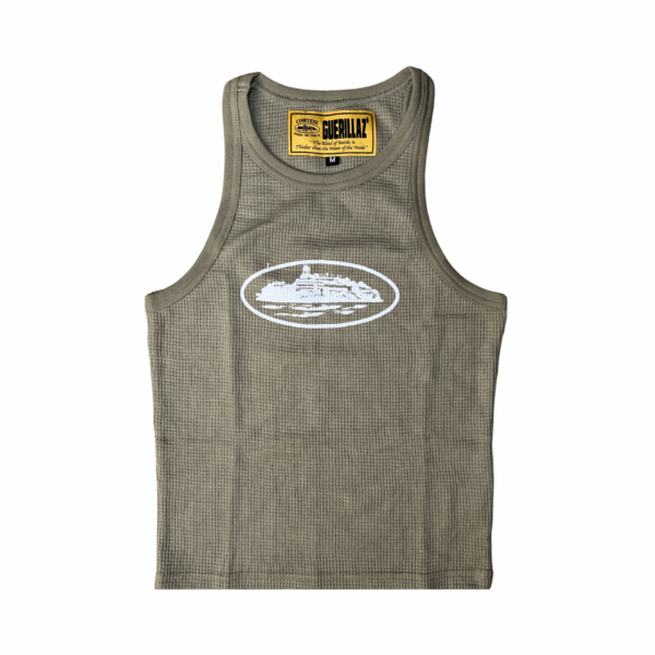 Corteiz Womens Tank Top – Olive