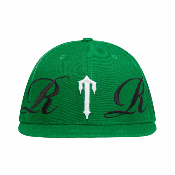 Trapstar Script Fitted – Green Bee/Black