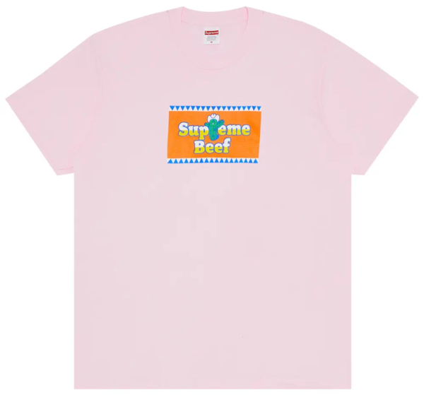 Supreme Beef Tee Pink