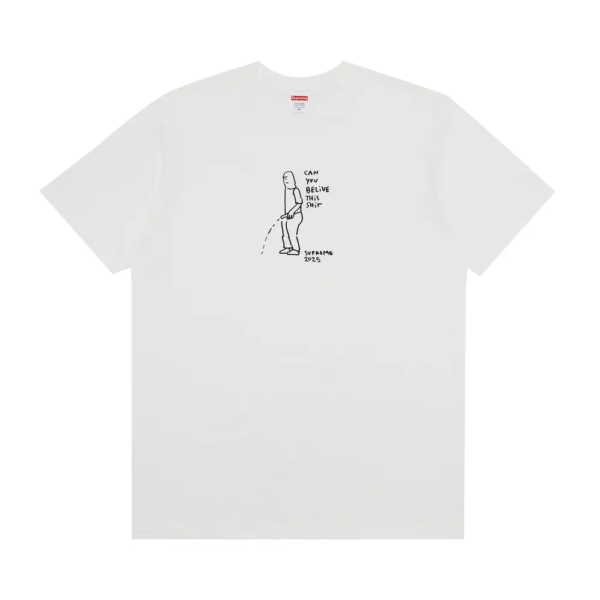 Supreme Piss Tee White