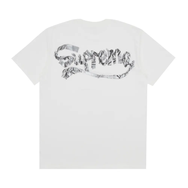 Supreme Tape Tee White