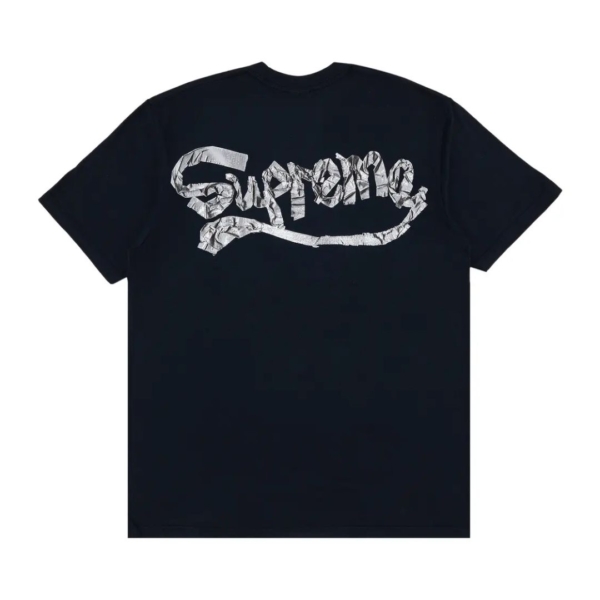 Supreme Tape Tee Navy
