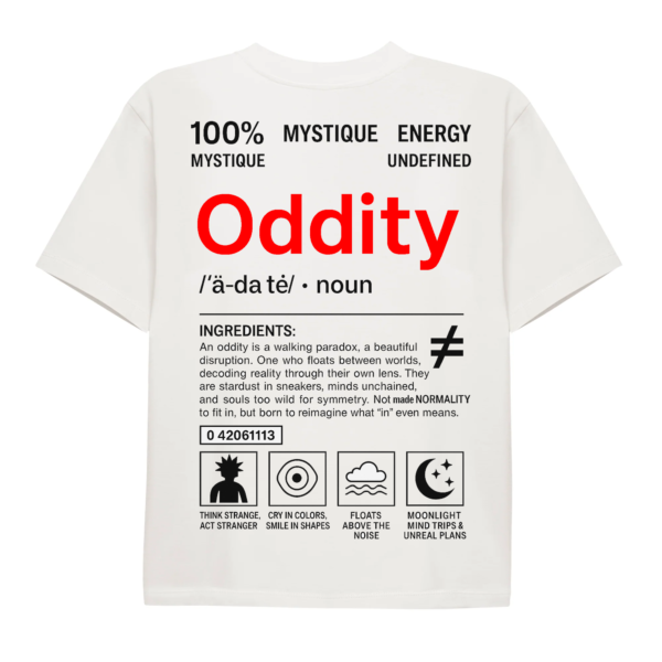 Oddity Paradox Tee White