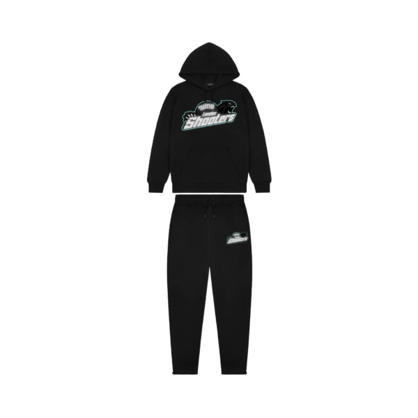 Trapstar Shooters Reflective Tracksuit Black