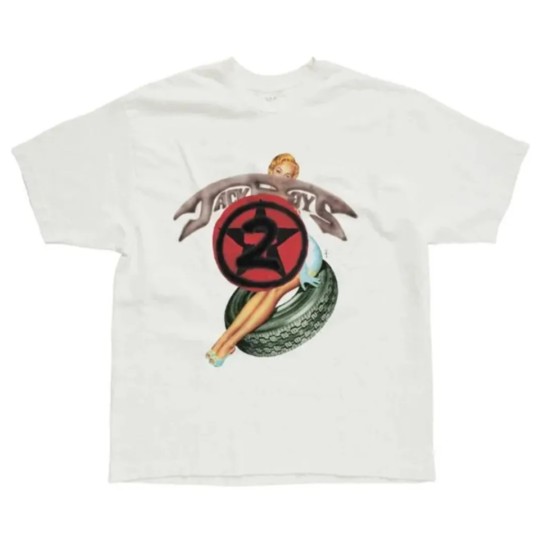 Travis Scott Jackboys 2 C1 Tee White