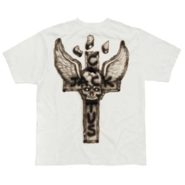 Travis Scott Jackboys 2 C2 Tee White