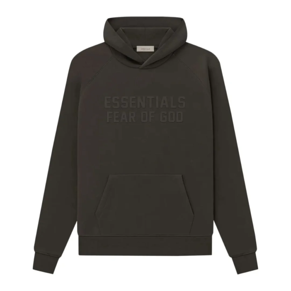 Fear of God Essentials Hoodie Off Black