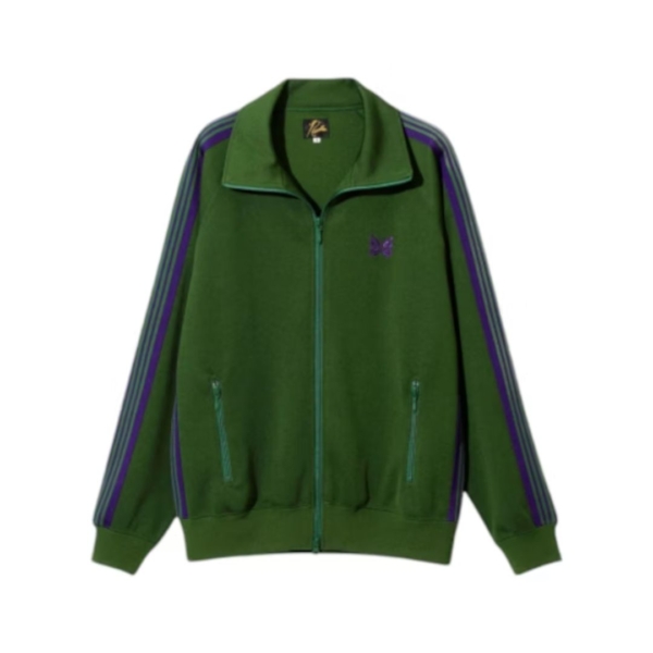 Needles Track Jacket Green Purple