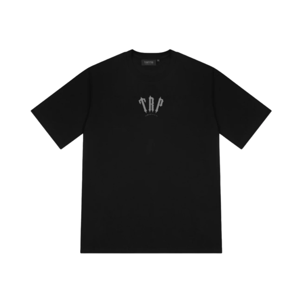 Trapstar Friends & Family Tee Black Grey