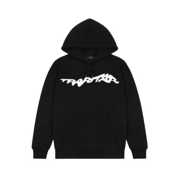 Trapstar Halftone Hoodie - Black Front