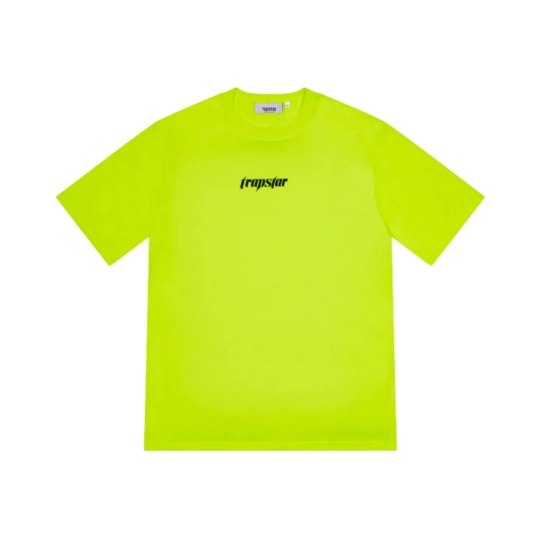 Trapstar Target Print Tee - Lime Front