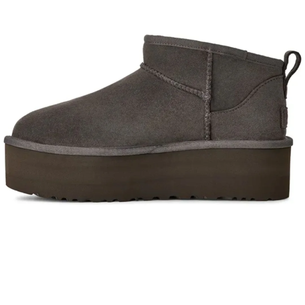 UGG Classic Ultra Mini Platform Boot Charcoal 2