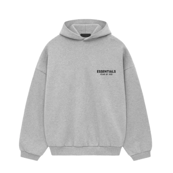 Fear of God Essentials Fleece Hoodie II Light Heather Grey