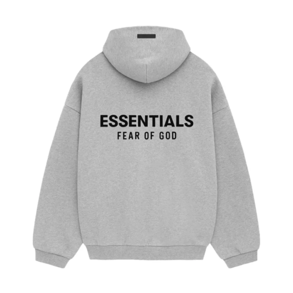 Fear of God Essentials Fleece Hoodie II Light Heather Grey 2