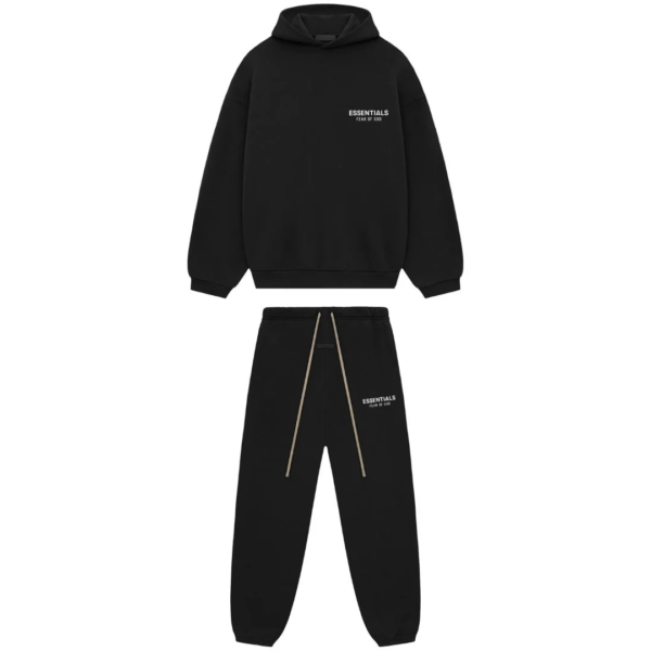 Fear of God Essentials Fleece Set Black