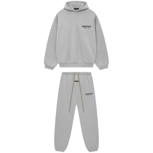 Fear of God Essentials Fleece Set Light Heather Grey