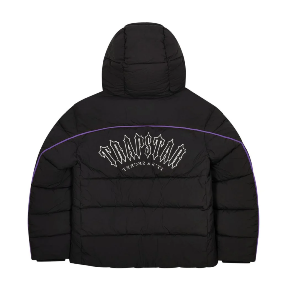 Irongate Arch Puffer - Black-Purple 1