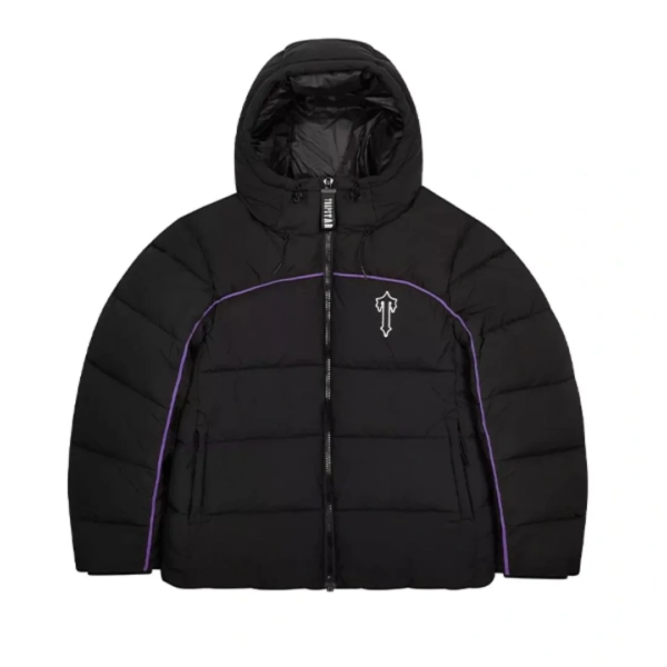 Irongate Arch Puffer - Black-Purple 2