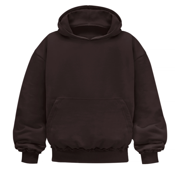 MSC DESIGN Brown Hoodie 1