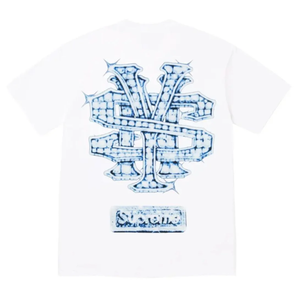 Supreme Snowman Tee White 1