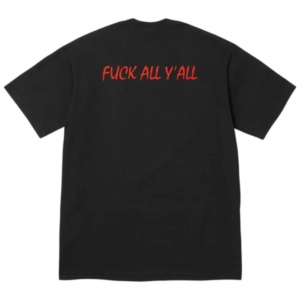Supreme Split Tee Black 1