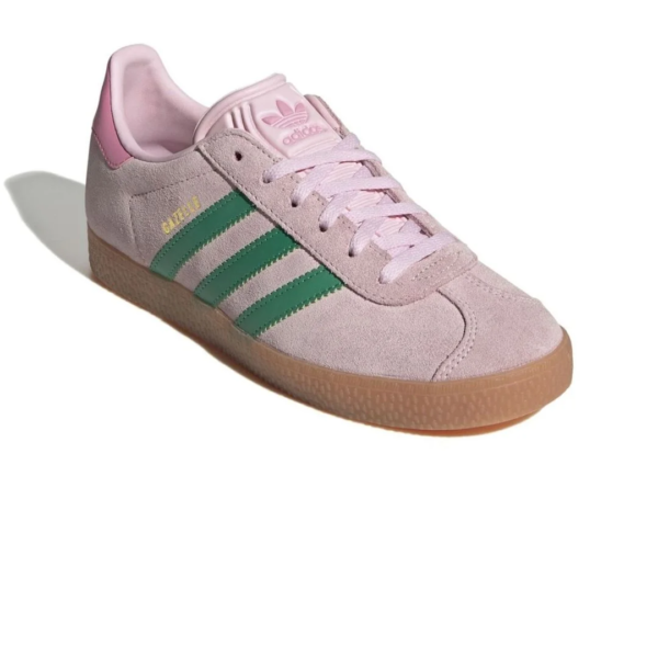 Adidas Gazelle Clear Pink Court Green 2