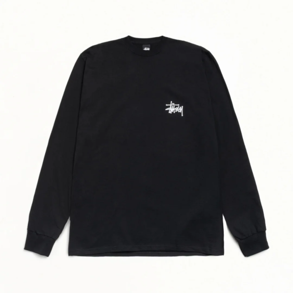 BASIC STÜSSY LS TEE Black 1