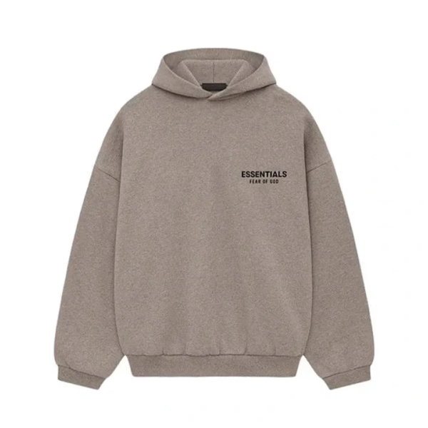 Fear of God Essentials Fleece Hoodie Heather Gray (FW24)