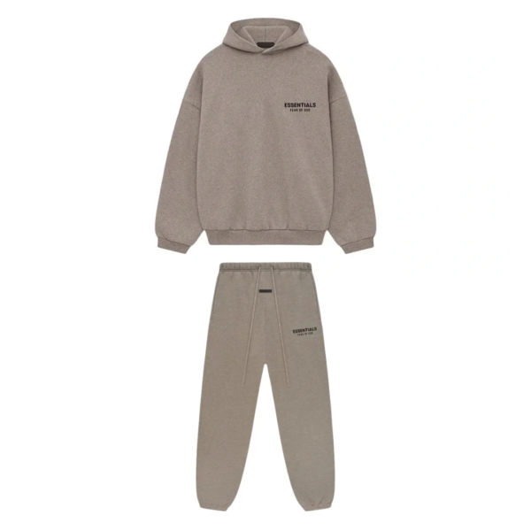 Fear of God Essentials Fleece Set Heather Gray (FW24)