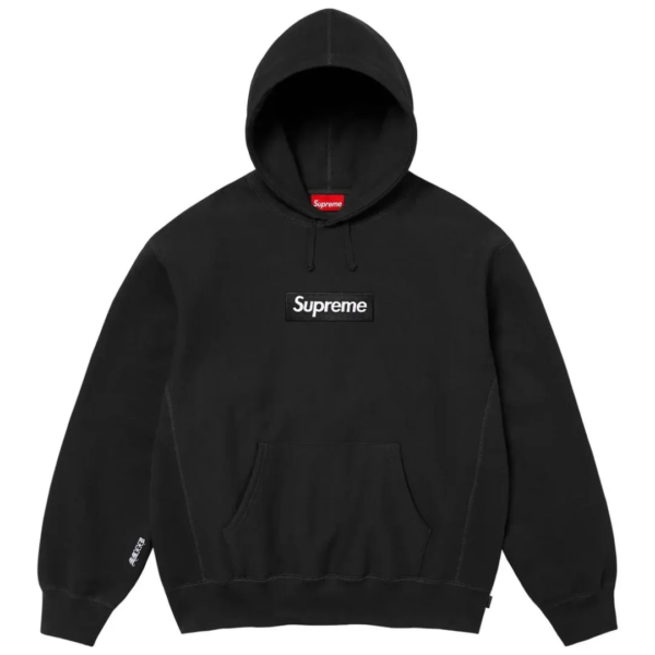 Supreme Box Logo Hooded Sweatshirt Black(FW25)