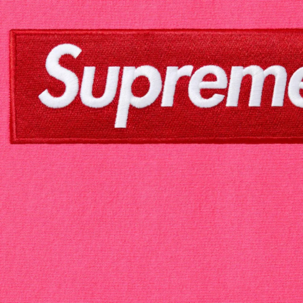 Supreme Box Logo Hooded Sweatshirt Magenta (FW25) 1