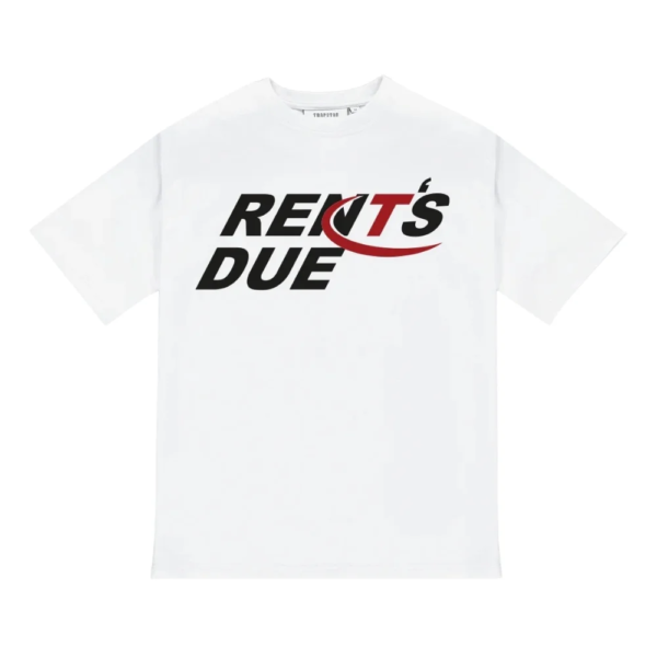 Trapstar x Nemzzz Rent's Due Tee - White
