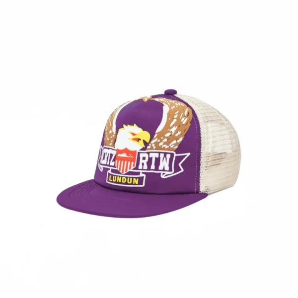 Corteiz Dipset Trucker Purple Eagle