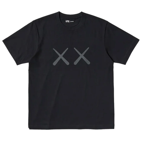 KAWS + WARHOL UT GRAPHIC Tee Black 1