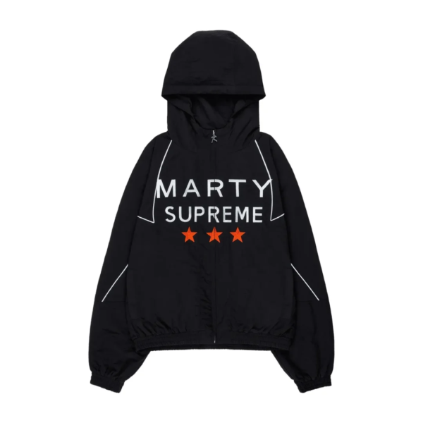 NAHMIAS x Marty Supreme A24 Classic Warm Up Jacket Black 1