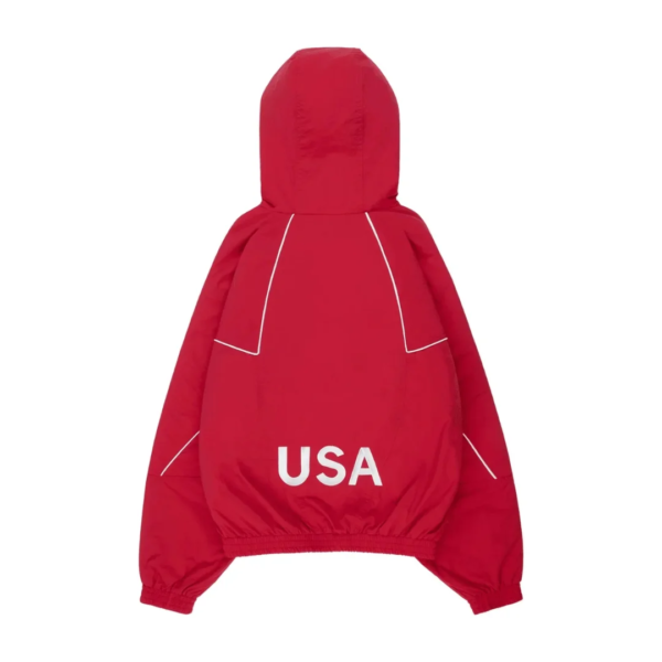 NAHMIAS x Marty Supreme A24 Classic Warm Up Jacket Red 2