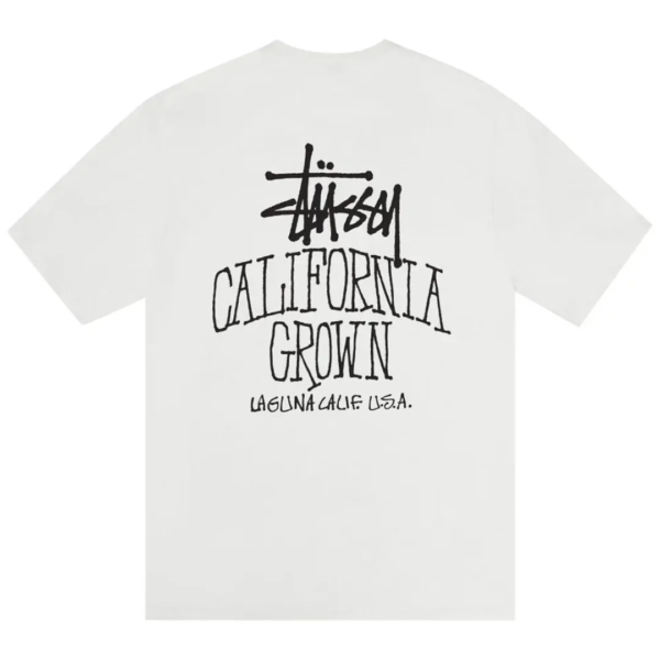 Stussy Cali Grown Tee Pigment Dyed Natural 2