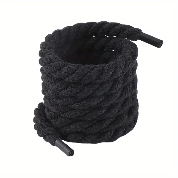 Sznurowki szerokie czarne