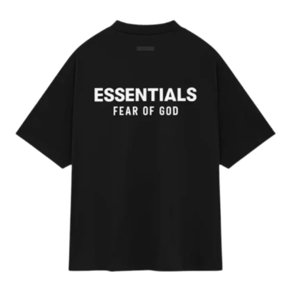 Fear of God Essentials Jersey Crewneck Tee Black 1